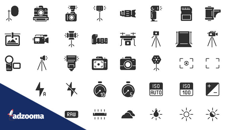 Photography icons